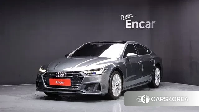 Audi A7 (4K) 2021 Серый из Кореи