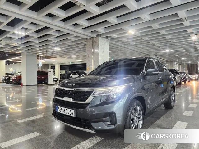 Kia Seltos 2021 Серый из Кореи