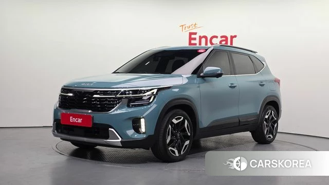 Kia The New Seltos 2022 Небесно-голубой из Кореи