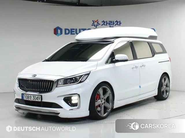 Kia The New Carnival 2019 Белый из Кореи
