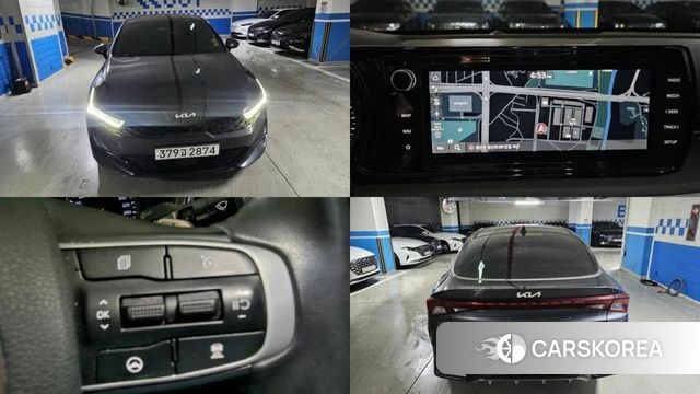 Kia K5 3rd generation 2022 Серый из Кореи