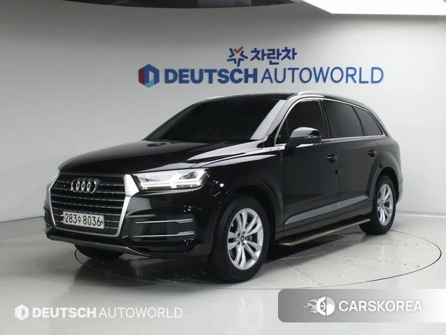 Audi Q7 (4M) 2019 Черный из Кореи
