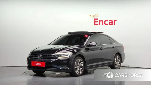 Volkswagen 7th Generation of Jetta 2021 Черный из Кореи