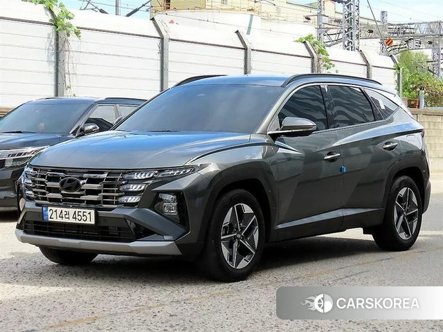 Hyundai The New Tucson (NX4) 2024 Серебристо-серый из Кореи