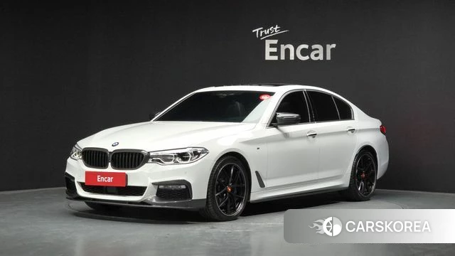 BMW 5 Series (G30) 2018 Белый из Кореи