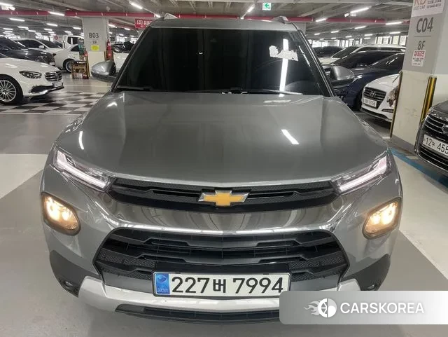 Chevrolet (GM Daewoo) Trailblazer 2023 Серый из Кореи
