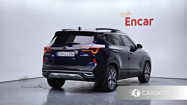 Kia Seltos 2019 Синий из Кореи