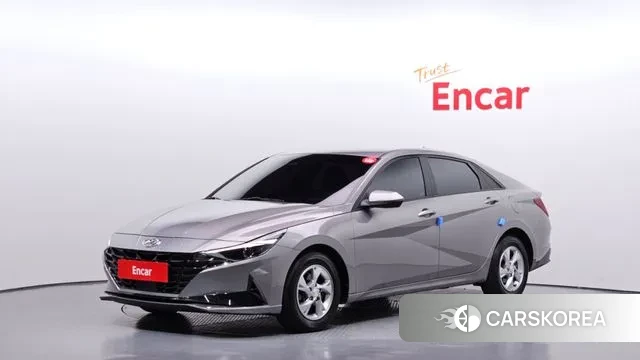 Hyundai Avante (CN7) 2020 Серебристо-серый из Кореи