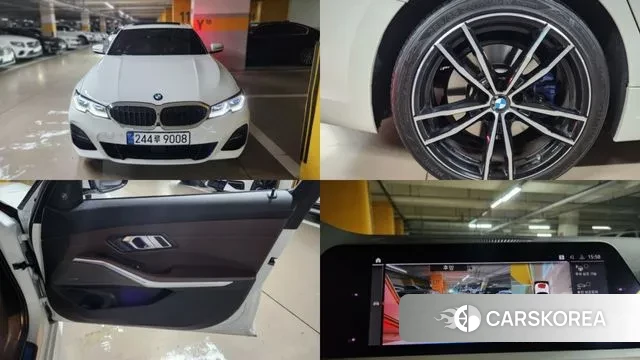 BMW 3 Series (G20) 2019 Белый из Кореи