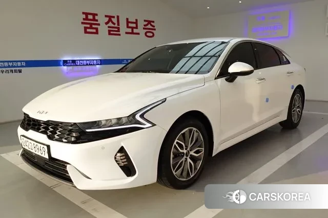 Kia K5 Hybrid 3rd Generation 2022 Белый из Кореи
