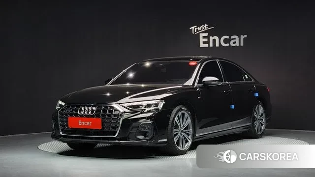 Audi A8 (D5) 2023 Черный из Кореи