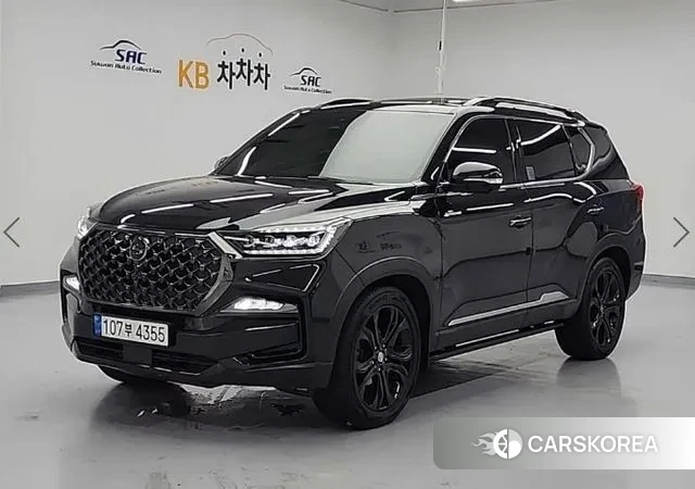 Ssangyong All New Rexton 2021 Черный из Кореи