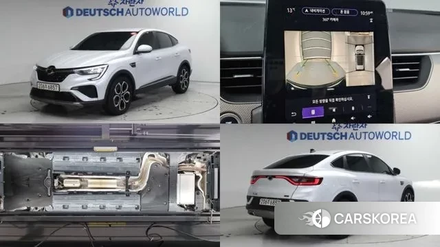 Renault Korea (Samsung) XM3 2024 Белый из Кореи