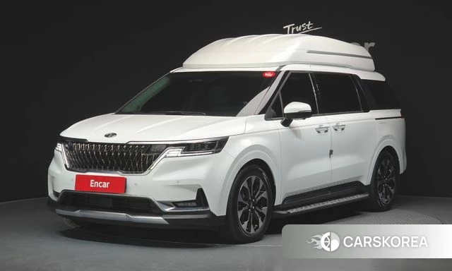 Kia Carnival 4th generation 2021 Белый из Кореи