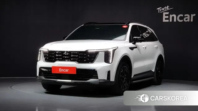 Kia The New Sorento 4th Generation 2024 Белый из Кореи