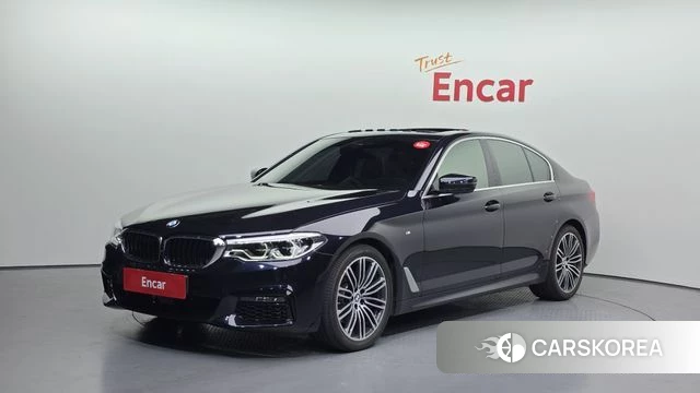 BMW 5 Series (G30) 2020 Черный из Кореи