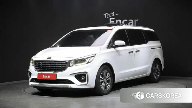 Kia The New Carnival 2018 Белый из Кореи