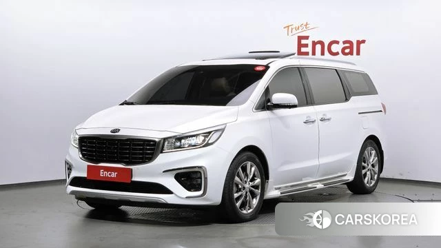 Kia The New Carnival 2018 Белый из Кореи