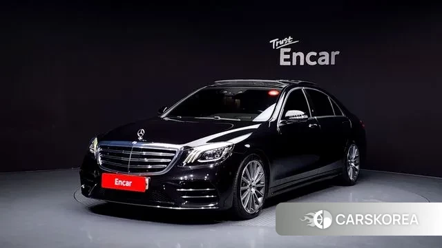 Mercedes-Benz S-Class W222 2018 Черный из Кореи