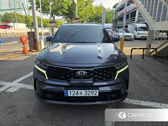 Kia Sorento 4th Generation 2021 Серый из Кореи