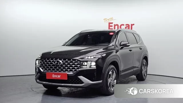 Hyundai The New Santa Fe 2021 Черный из Кореи