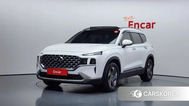 Hyundai The New Santa Fe 2021 Белый из Кореи