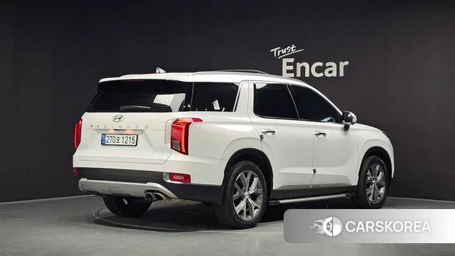 Hyundai Palisade 2021 Белый из Кореи