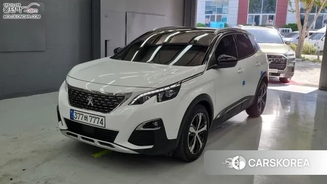 Peugeot 3008 second generation 2019 Белый из Кореи