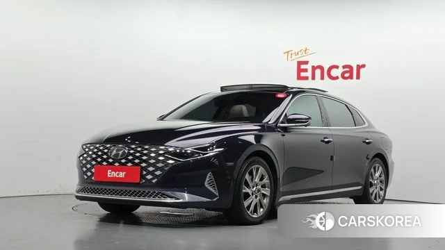 Hyundai The New Grandeur IG Hybrid 2021 Синий из Кореи