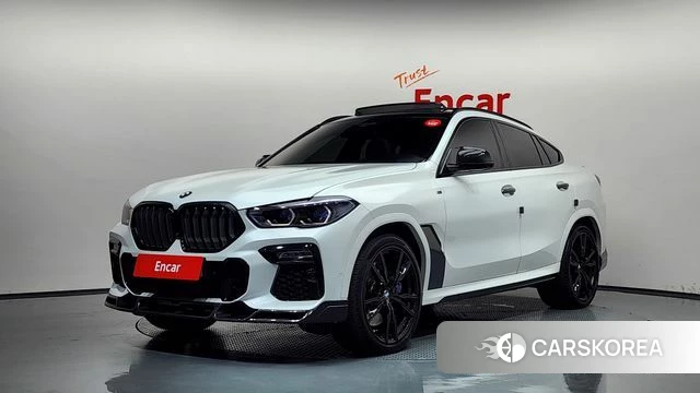 BMW X6 (G06) 2020 Белый из Кореи