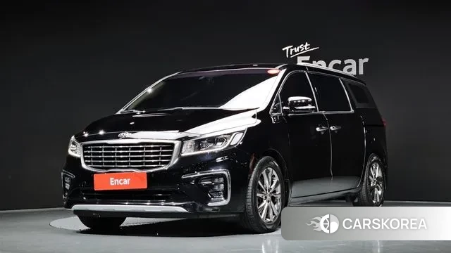 Kia The New Carnival 2019 Черный из Кореи