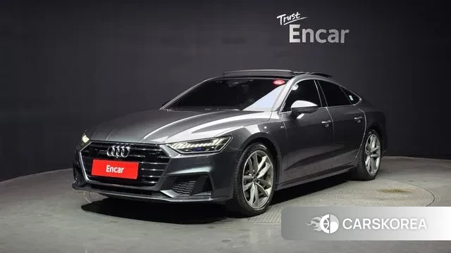 Audi A7 (4K) 2021 Серый из Кореи
