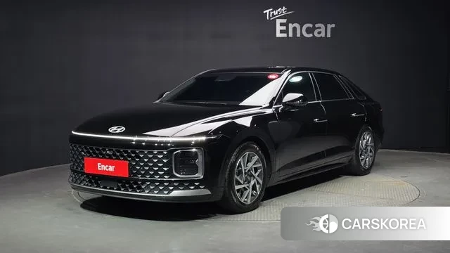 Hyundai Grandeur (GN7) 2023 Черный из Кореи