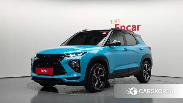 Chevrolet (GM Daewoo) Trailblazer 2021 Небесно-голубой из Кореи