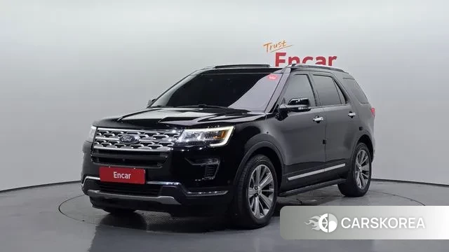 Ford Explorer 2018 Черный из Кореи