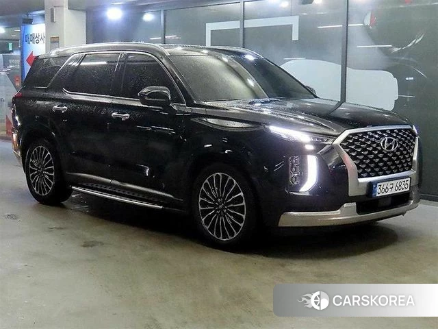 Hyundai Palisade 2022 Черный из Кореи