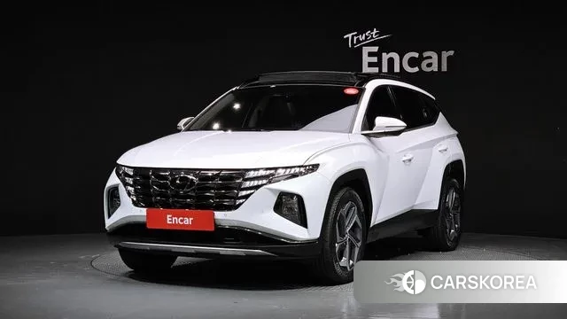 Hyundai Tucson (NX4) 2021 Белый из Кореи