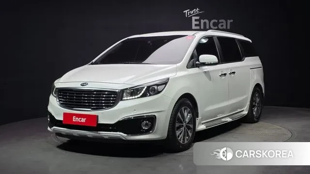 Kia All New Carnival 2018 Белый из Кореи