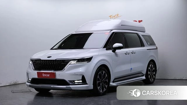 Kia Carnival 4th generation 2021 Белый из Кореи