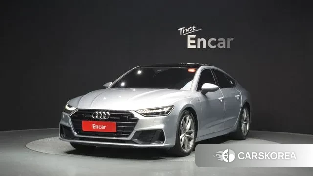 Audi A7 (4K) 2020 Серебряный из Кореи