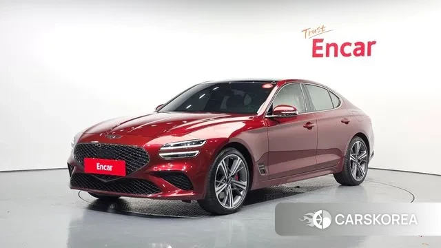 Genesis The New G70 2025 Красный из Кореи