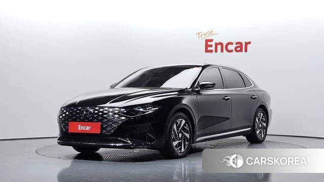 Hyundai The New Grandeur IG Hybrid 2020 Черный из Кореи