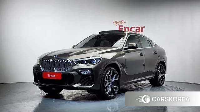 BMW X6 (G06) 2021 Коричневый из Кореи