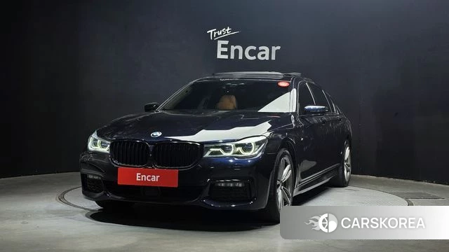 BMW 7 Series (G11) 2018 Черный из Кореи