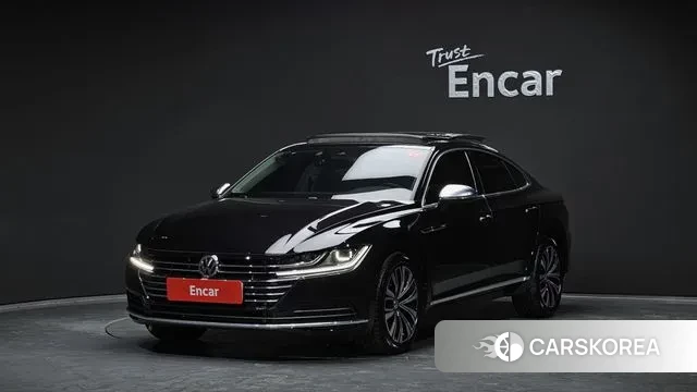 Volkswagen Arteon 2019 Черный из Кореи