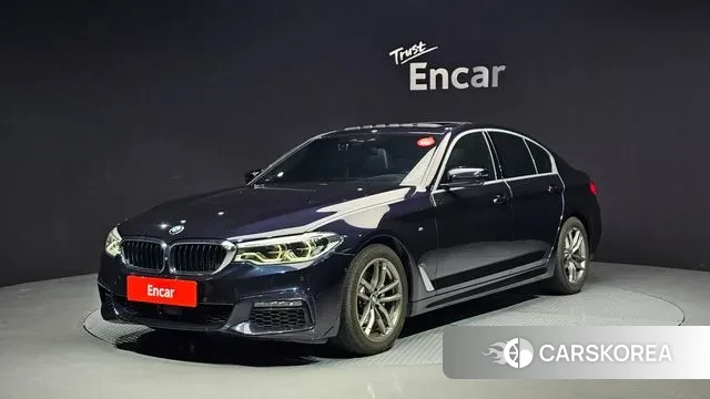 BMW 5 Series (G30) 2019 Синий из Кореи