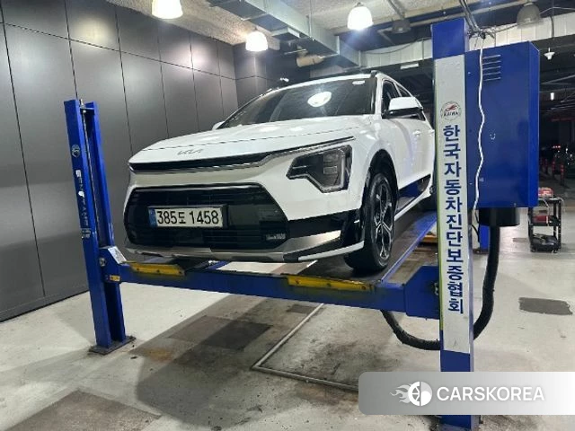 Kia Di Ol Nu Niro 2024 Белый из Кореи