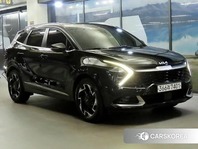 Kia Sportage 5th Generation 2021 Черный из Кореи