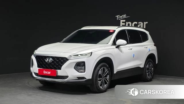 Hyundai Santa Fe TM 2018 Белый из Кореи