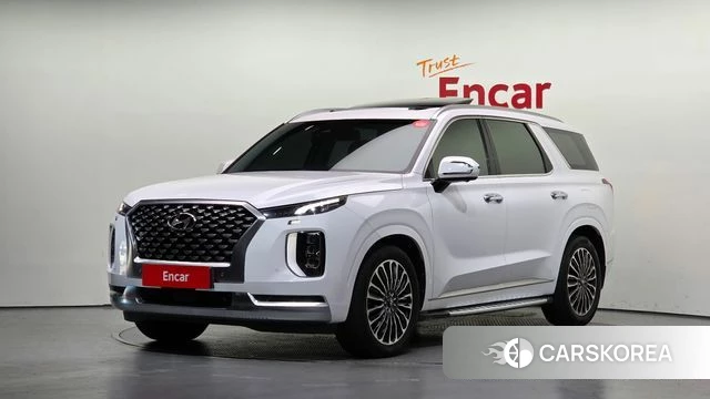 Hyundai Palisade 2021 Белый из Кореи